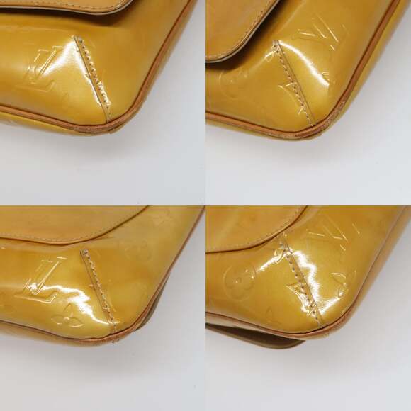 LOUIS VUITTON Monogram Vernis Thompson Street Bag Beige M91301 - Picture 10 of 12